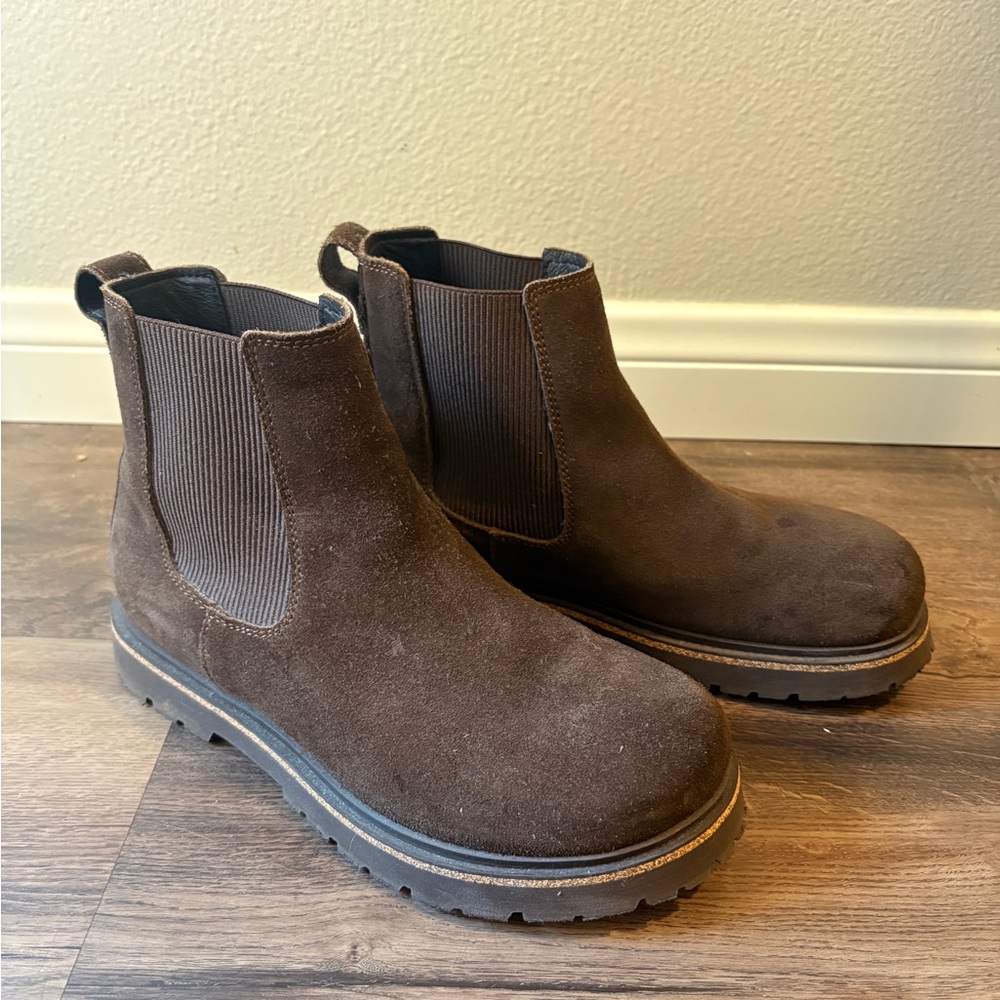 Birkenstock Suede Chelsea Boots